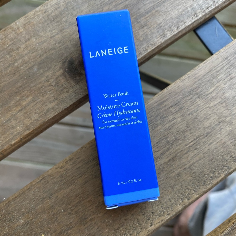 Laneige water bank moisture cream trial size